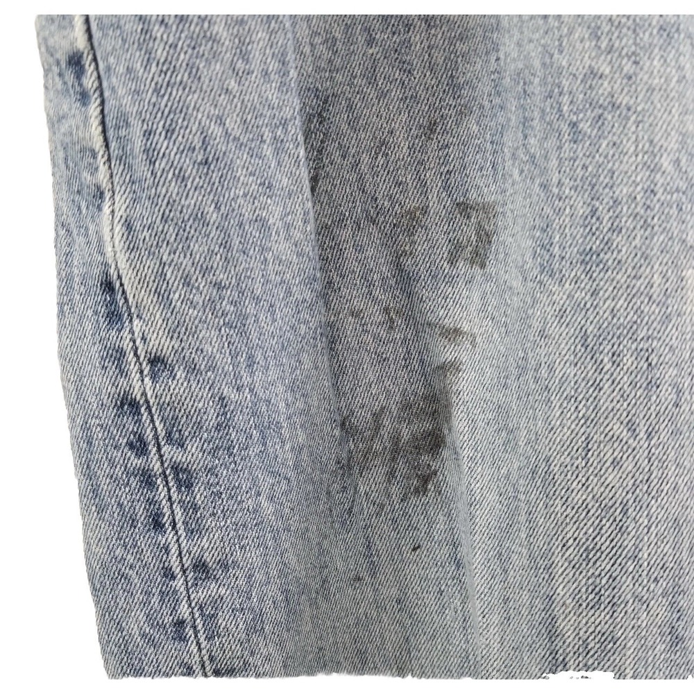 Vtg Levi Strauss 501 Men's Jeans Straight Leg Button Fly Denim Retro 34W x 36L - Picture 6 of 8